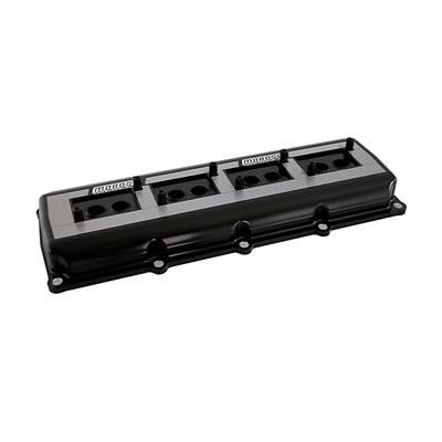 Moroso Black Aluminum Valve Covers 03-up Gen III Hemi - Click Image to Close